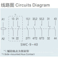 SMC-12 gmc-12 ac 220v magnetic contactor 3 poles ls contactor 3p 2p 3phase